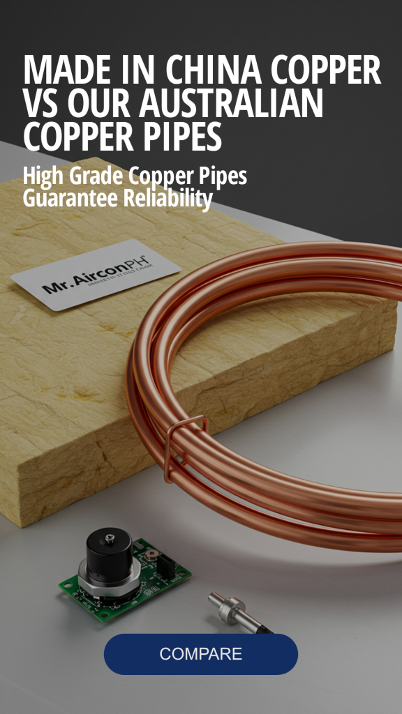 Certified Mr. Aircon installers performing clean and precise installation