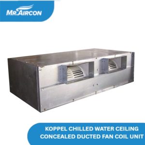 KOPPEL CHILLED WATER CEILING CONCEALED DUCTED FAN COIL UNIT